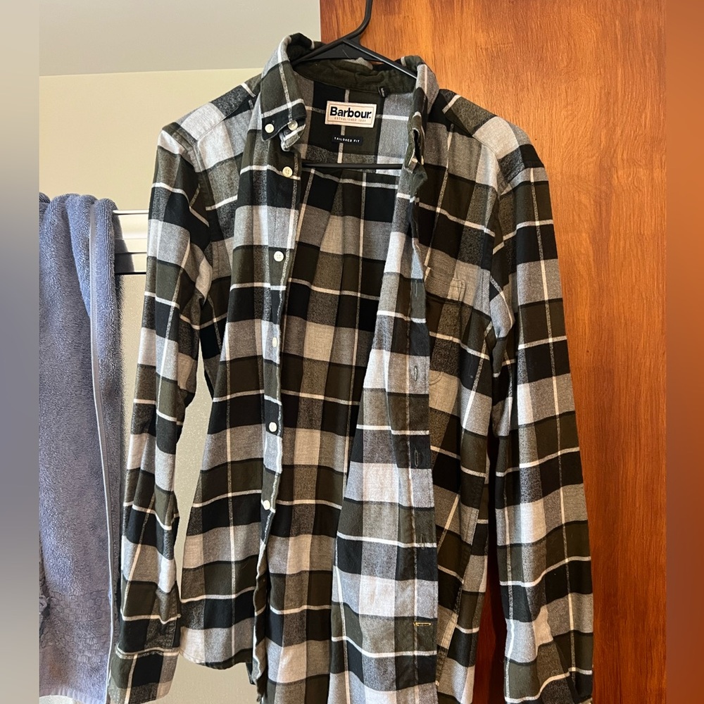 Button up plaid